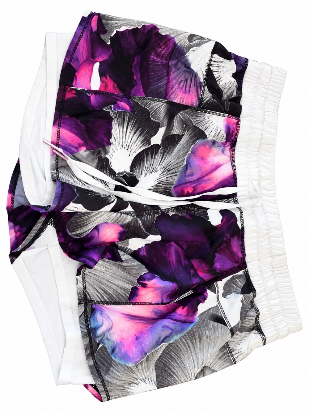 CALIA by Carrie Underwood Purple and Pink Floral Athletic Shorts